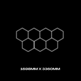 7pc Hexagon Lighting