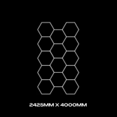 14pc Hexagon Grid
