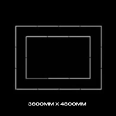 Twin Border - Extra Large 3600mm x 4800mm 1